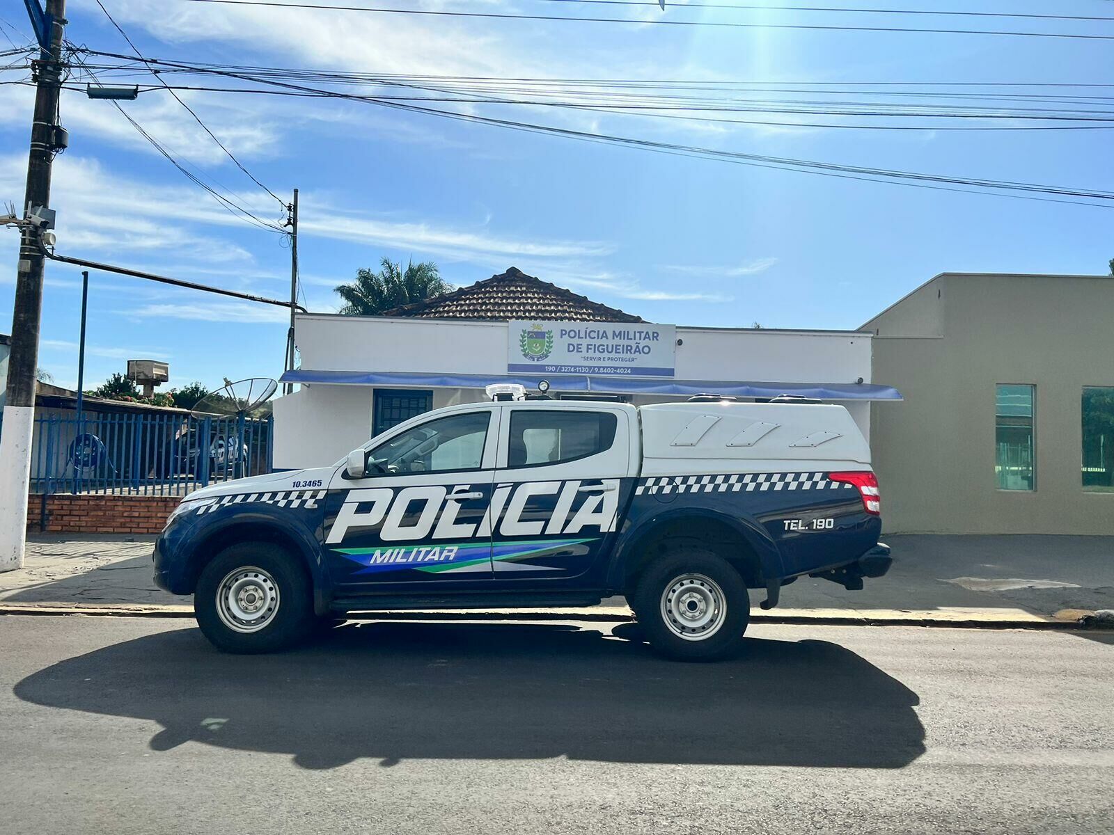 Imagem de compartilhamento para o artigo Após furto em estabelecimento comercial, PM de Figueirão prende dois criminosos de alta periculosidade da MS Todo dia